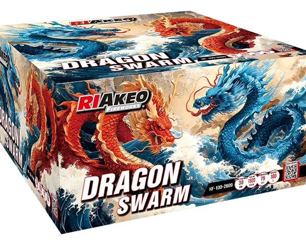 Dragon Swarm with its colour changing and swimming stars from Riakeo