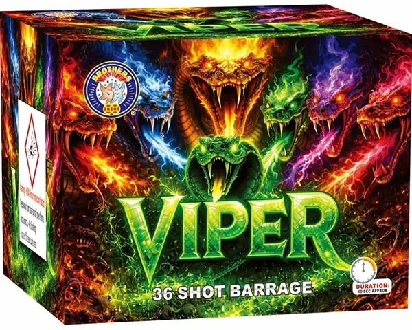viper by brothers pyrotechnics