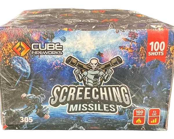 screeching missiles by cube fireworks