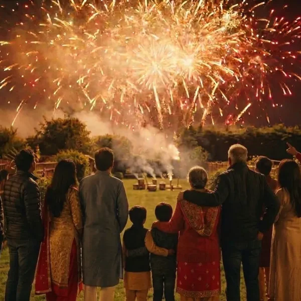 diwali firework display