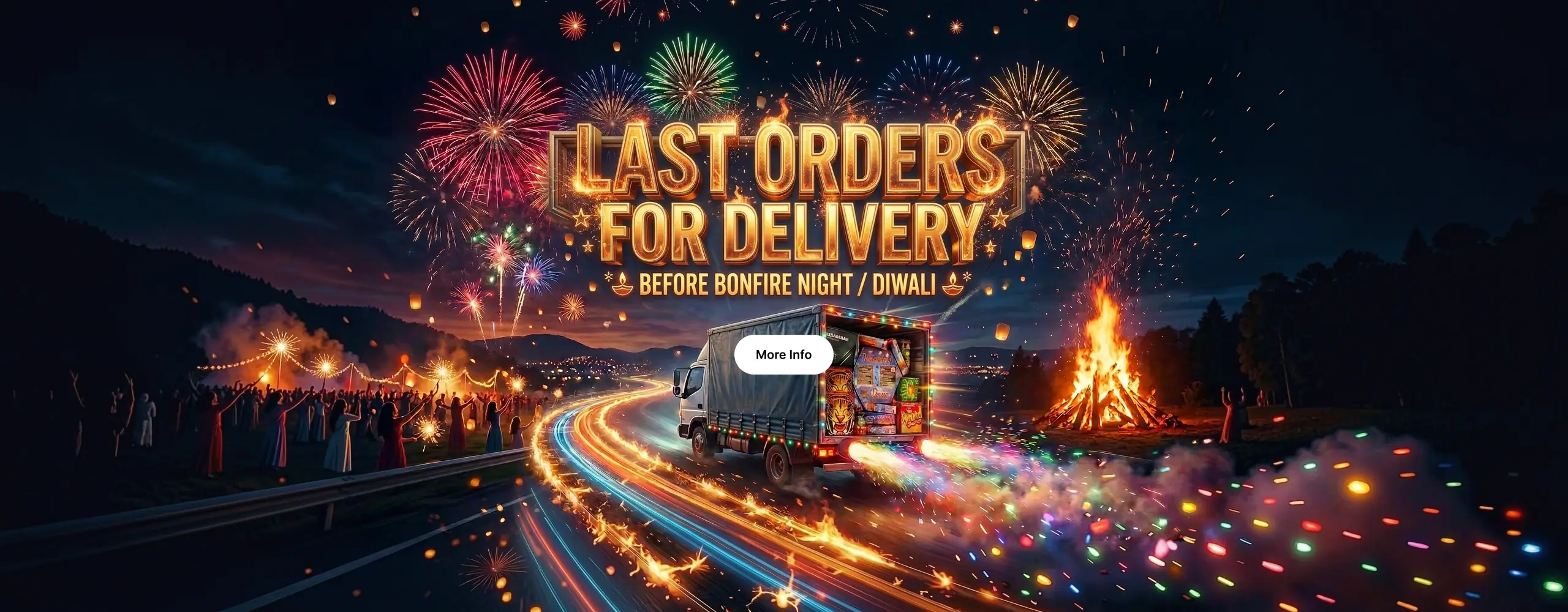 last orders for delivery before bonfire night banner 2560 x 1000